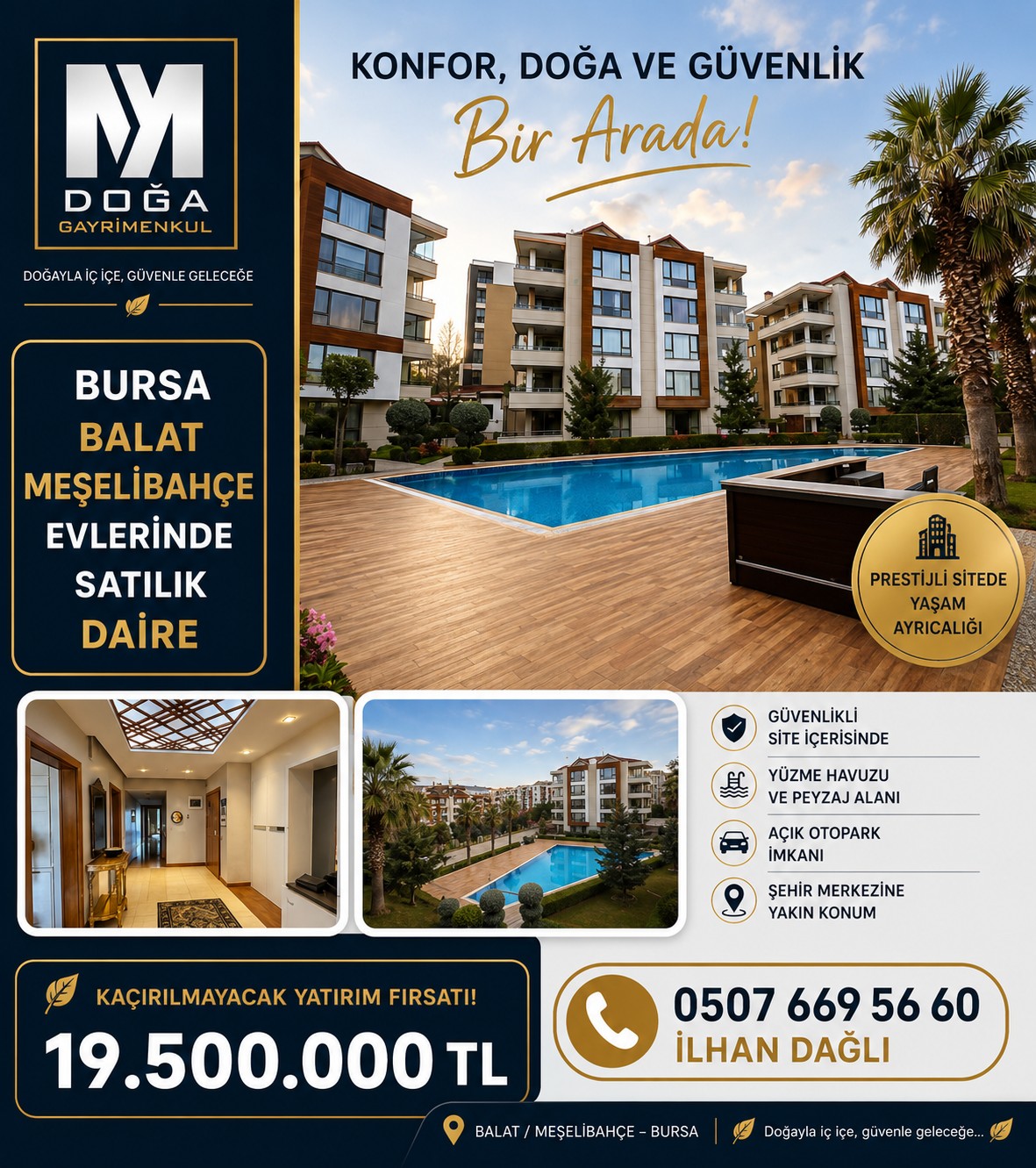 MKDOĞAGAYRİMENKUL'DEN BALAT MEŞELİ BAHÇE EVLERİNDE SATILIK 4+1